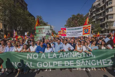 Protestas en Alsasua por sondeos de la 'Y vasca'