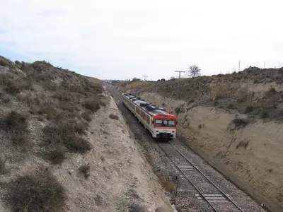 Avería de tren corta la línea Santiago-Ourense